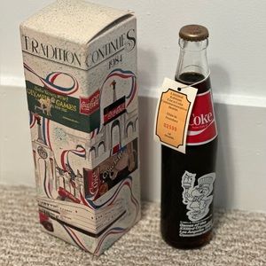 Coca-Cola Limited Edition Commemorative Bottle - 1984 Olympics Los Angeles NIB